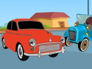 Old Timer Cars Coloring